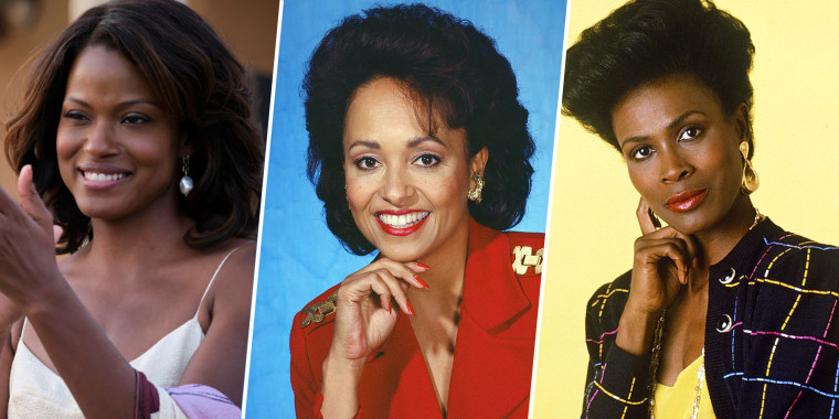 Cassandra Freeman (left) plays Vivian Banks in the rebooted series. Janet Hubert (right) and Daphne Maxwell Reid (center) played the character in the original. (Getty Images)