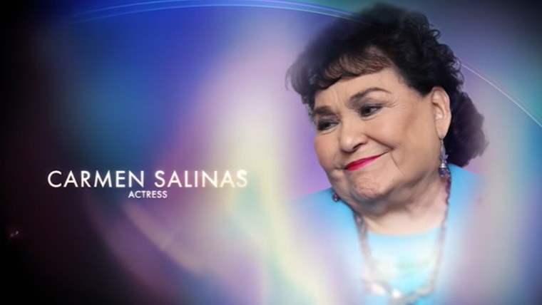 Carmen Salinas, actriz mexicana, in memoriam Oscars 2022.