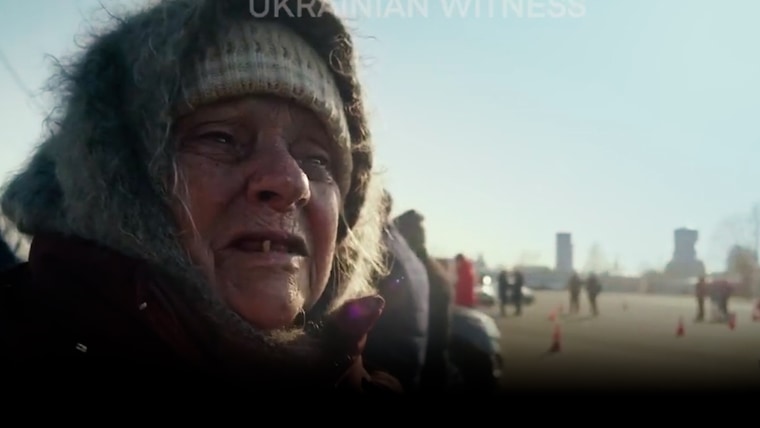 Una ucraniana de 95 años que sobrevivió al hambre en la era soviética y a la Segunda Guerra Mundial dice que "nunca había visto nada tan horrible" sobre la invasión rusa a Ucrania.