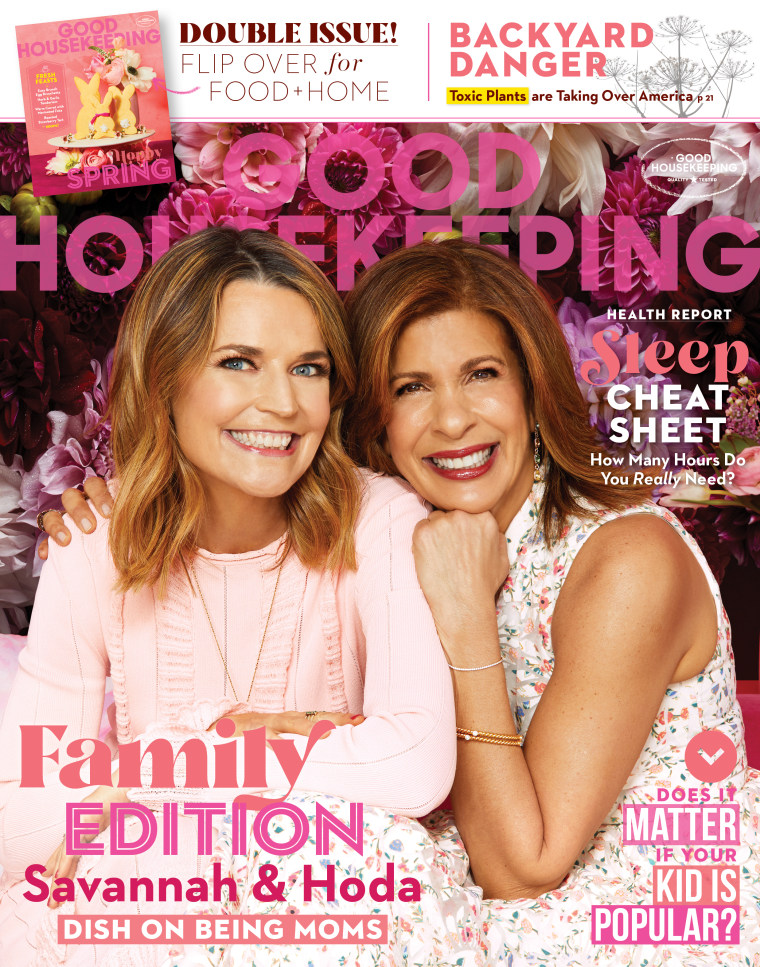 Savannah and Hoda on the cover of Good Housekeeping