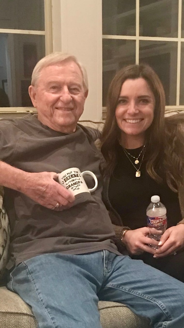 Bill Pickarts had the best reaction to his granddaughter's pregnancy announcement.