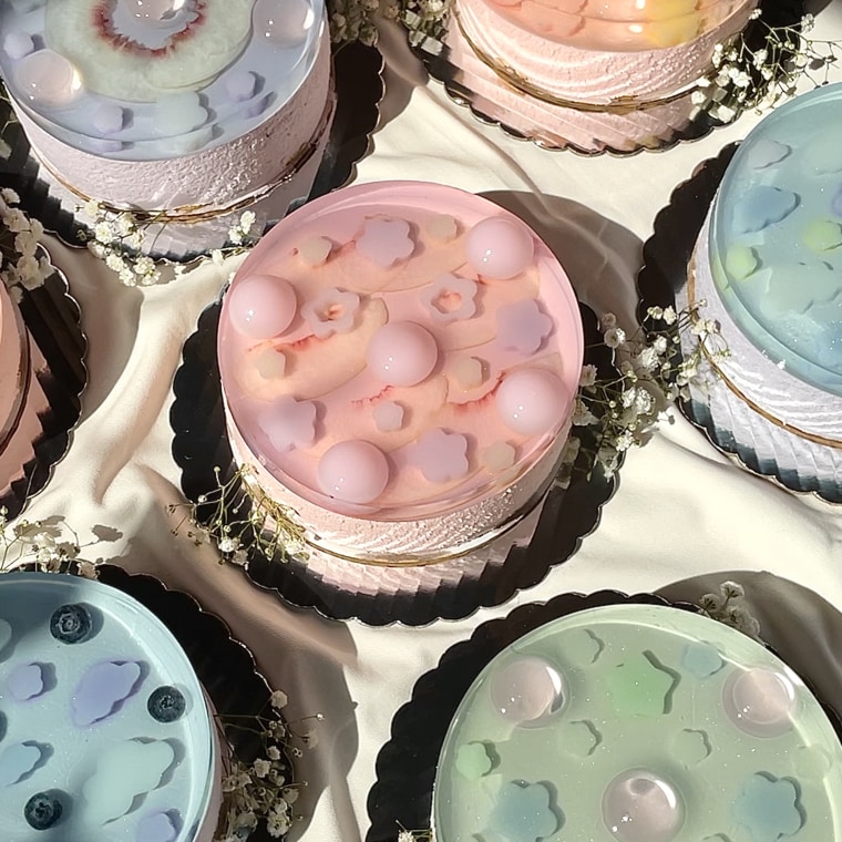 Nünchi’s jelly cakes draw on traditional Asian flavors and themes, with a modern twist.