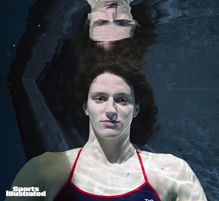 Swimmer Lia Thomas