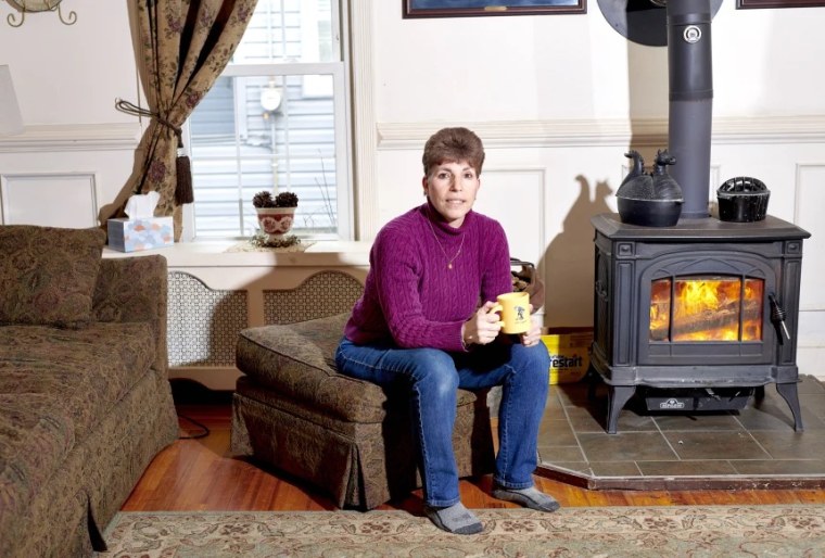 Ann Lauritsen at home in Farmingdale, N.Y., on Feb. 24, 2022.