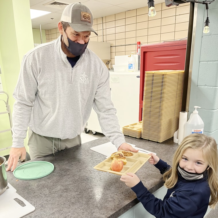 Jared Veldheer says kindergarteners are his toughest critics.