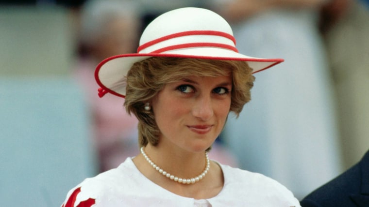 Princesa Diana en Edmonton, Alberta, en Canadá, 1983.