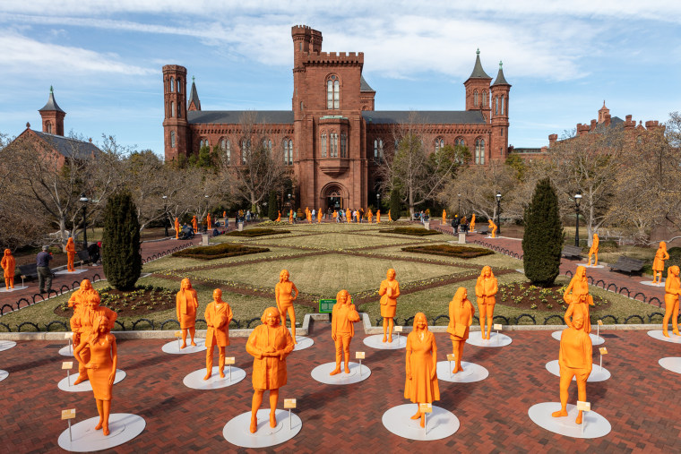 The Smithsonian's new exhibit, “#IfThenSheCan — The Exhibit" features 120 life-size statues of women who have excelled in the fields of STEM.
