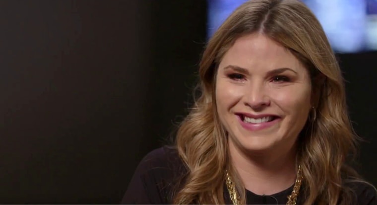 Jenna Bush Hager tears up on "TODAY With Hoda & Jenna" during an emotional reading she had with "Hollywood Medium" star Tyler Henry.