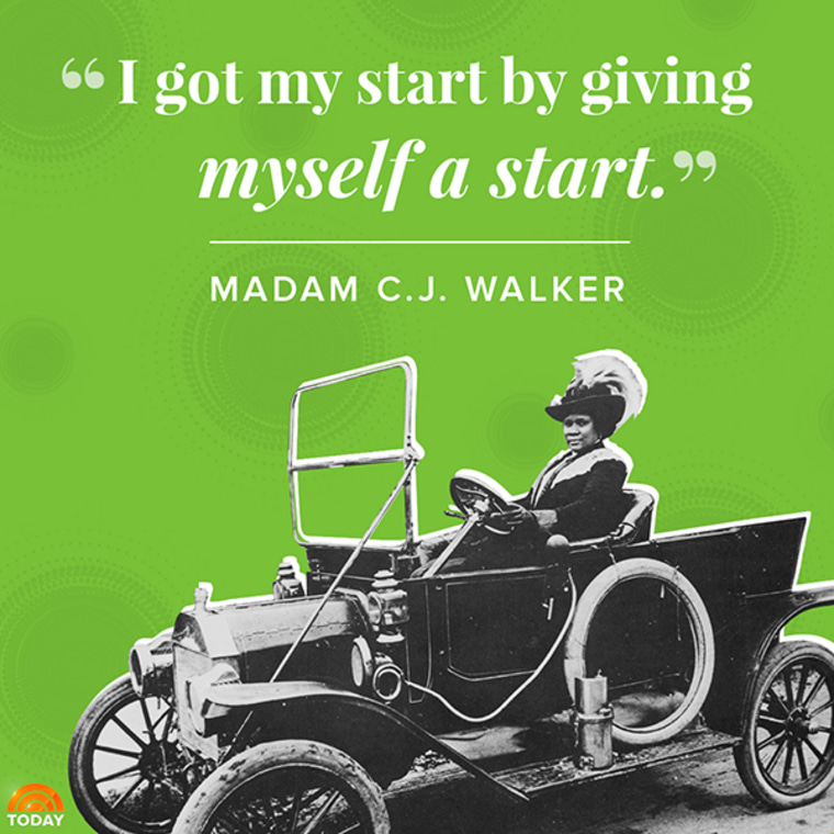 Famous Women in History: Madam C.J. Walker