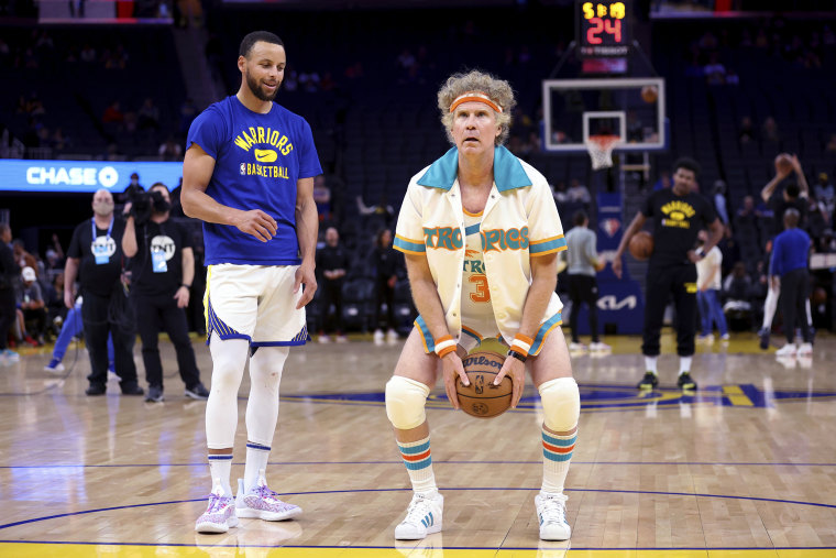 Image: Will Ferrell, Stephen Curry