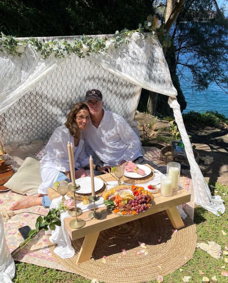 Christine and Phil Bronstein celebrate Valentine's Day, just days before her colorectal cancer diagnosis.