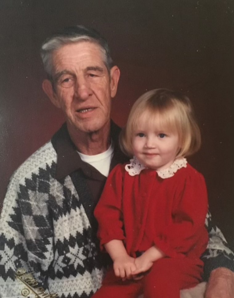 Tamara Vest with her late father