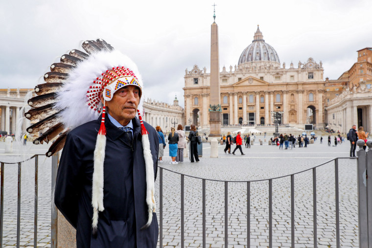 Image: Indigenous delegates visit Vatican