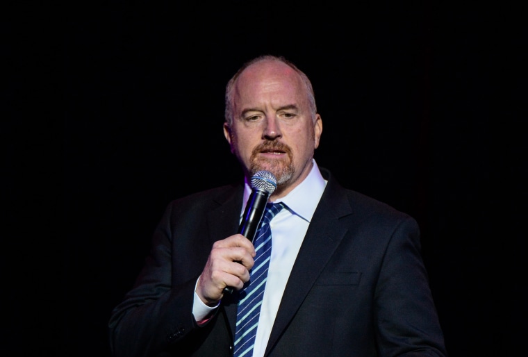 Louis C.K. performs at Madison Square Garden on Nov. 1, 2016, in New York.
