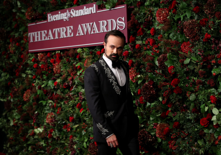 Image: Evgeny Lebedev at the 65th Evening Standard Theatre Awards at the London Coliseum on Nov. 24, 2019.