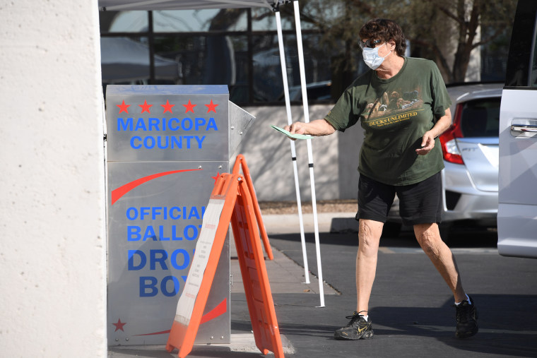 Image: Arizona mail-ballot drop