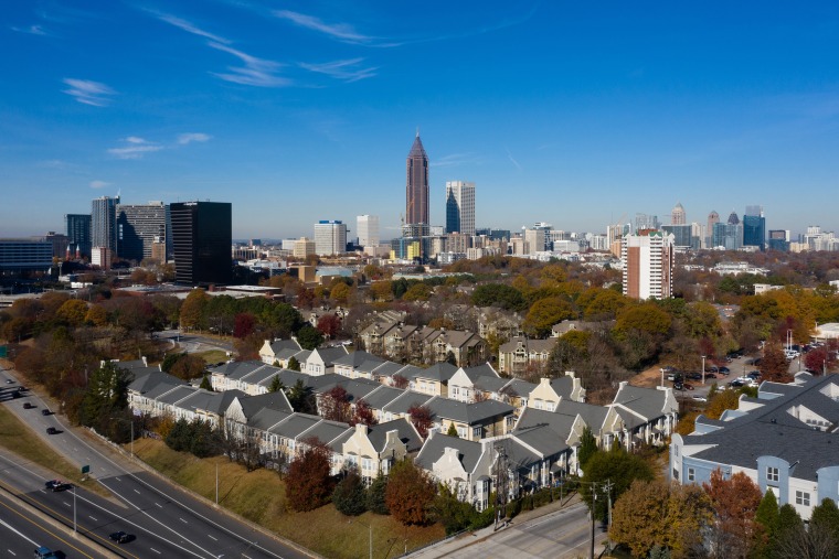 Image: A housing development in Atlanta.