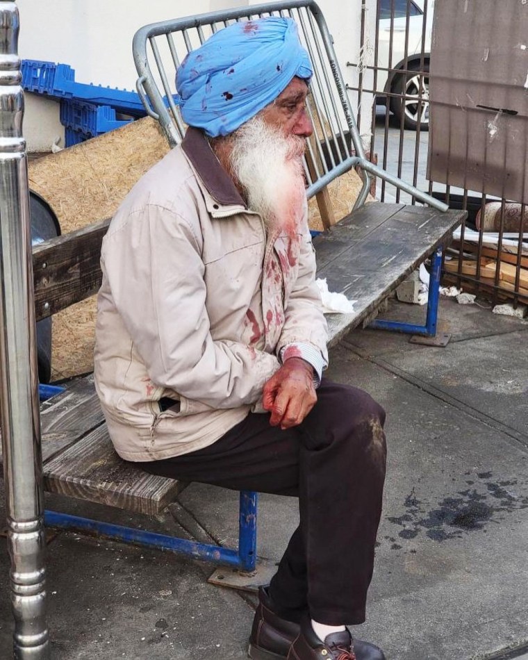 Nirmal Singh, an elderly Sikh man believed to be visiting New York, was attacked in Queens on Sunday.
