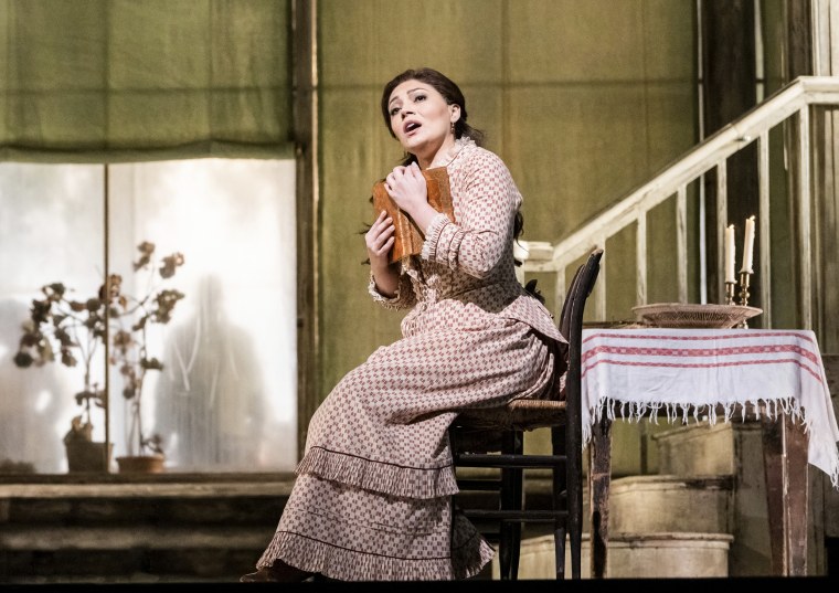 Ailyn Perez stars as Tatiana in Tchaikovsky's "Eugene Onegin," currently being performed at the Metropolitan Opera in New York.