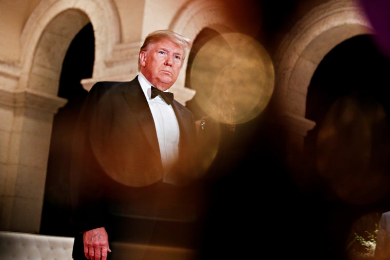 President Donald Trump arrives at the Mar-a-Lago resort in Palm Beach, Fla., on Dec. 31, 2019.