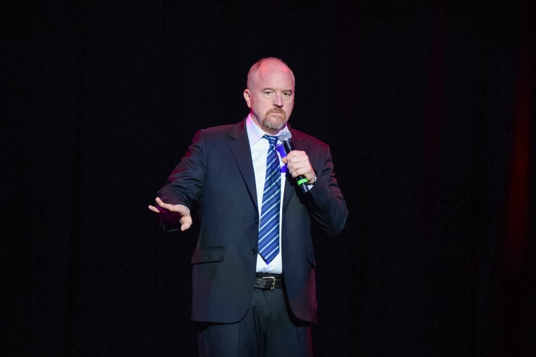 Louis C.K. performs on stage at the 10th Annual Stand Up for Heroes event on Nov. 1, 2016 in New York.
