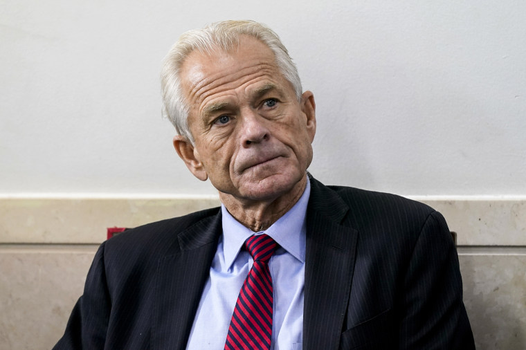 DOJ seeks prison term for former Trump adviser Peter Navarro