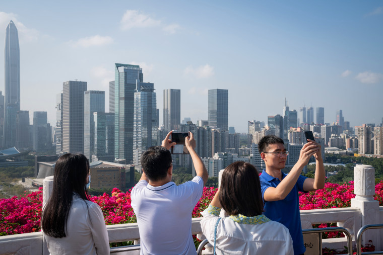 Views of Shenzhen As Chinas Li Sees Economy Returning to 'Proper' Range Next Year