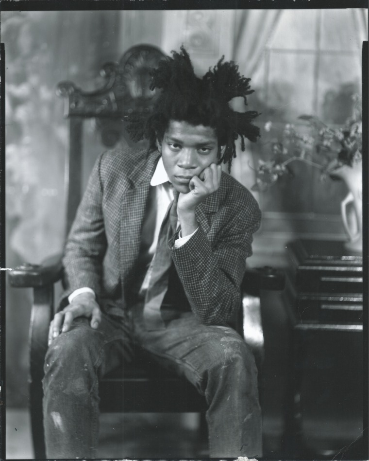 In 1982 Jean-Michel Basquiat.
