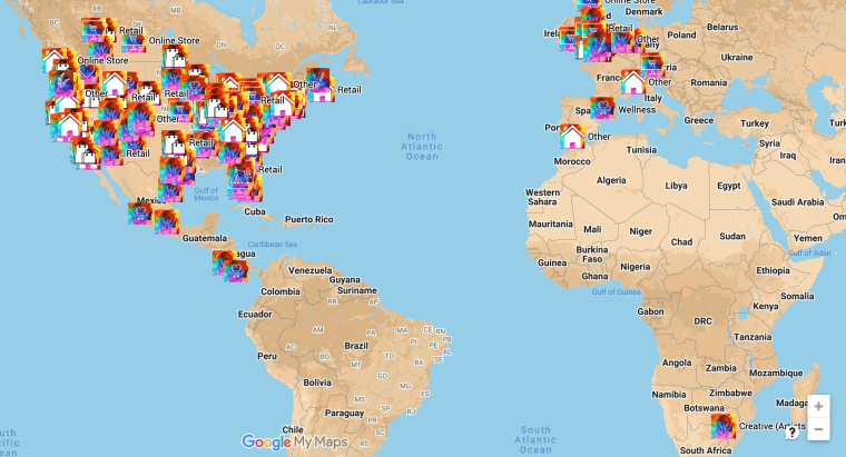 Everywhere Is Queer map