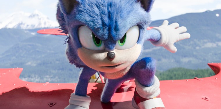 Ben Schwartz stars as Sonic in Sonic the Hedgehog 2.