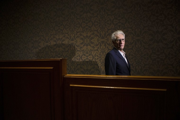 David Cronenberg at the Toronto Film Critics' Association gala in Toronto on March 7.