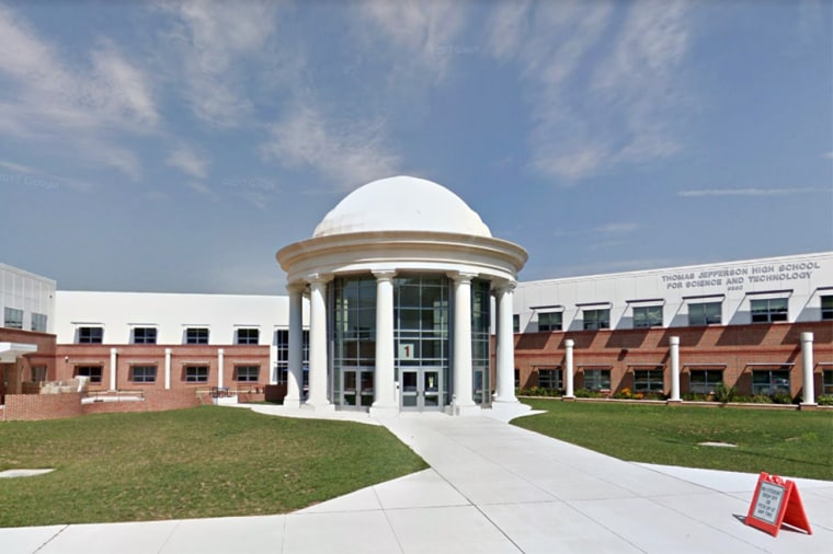 Image: Thomas Jefferson High School for Science & Technology.