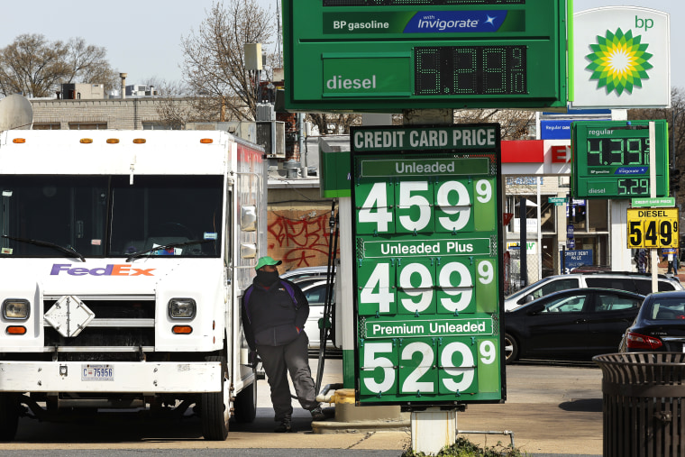 Gas Prices Remain High Ahead Of Release Of March Inflation Numbers