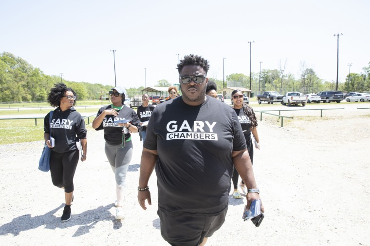 Image: Gary Chambers in Baton Rouge, La., April 10, 2022.