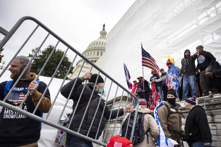 Donald Trump supporters storm the Capitol