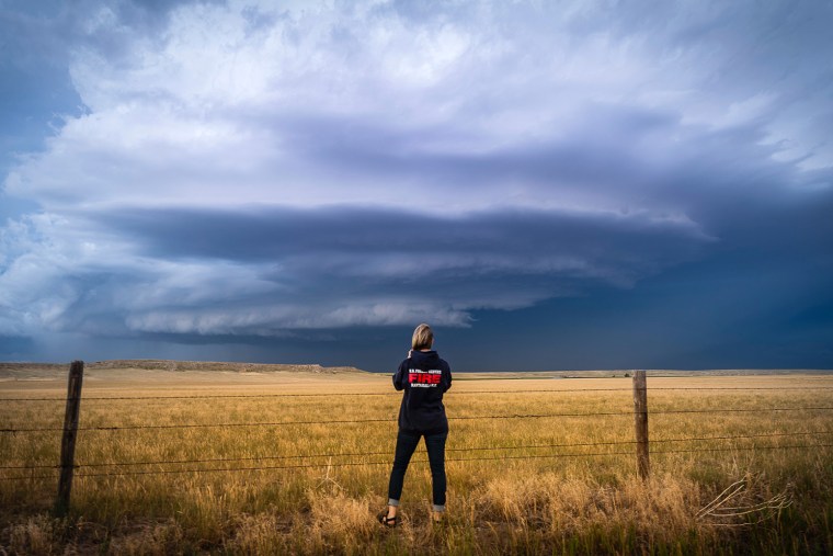 Jen Walton in Burns, Wyo.