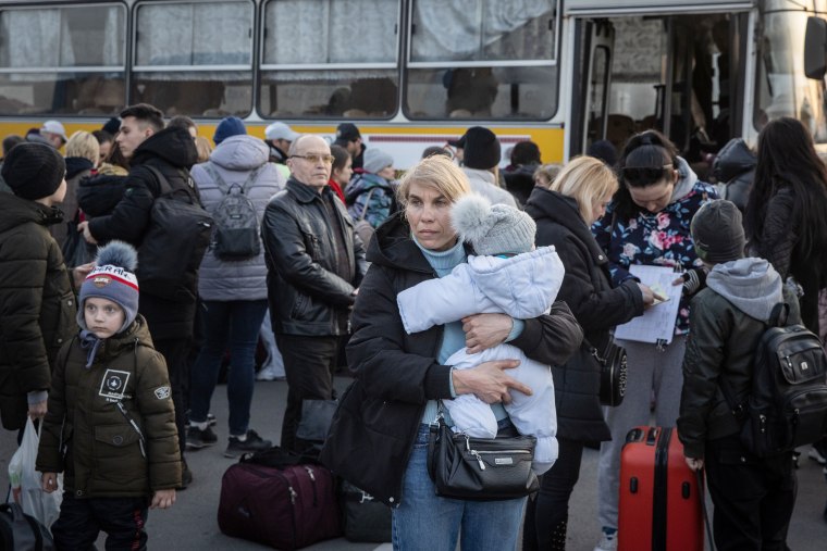 Mariupol Evacuees Seek Refuge And Rest Stop In Zaporizhzhia