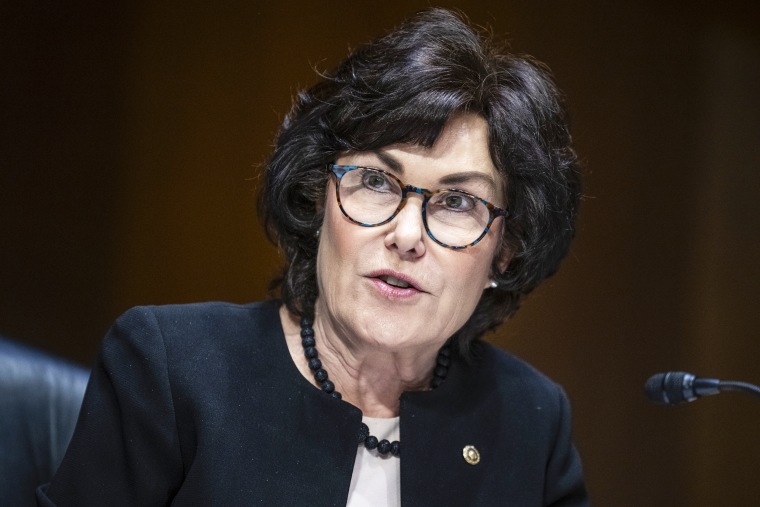 Jacky Rosen, D-Nev., in Dirksen Building on March 15, 2022.