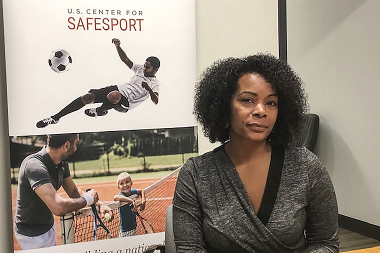 Ju'Riese Colon, the CEO for the U.S. Center for SafeSport, in Denver, on Sept. 16, 2019.
