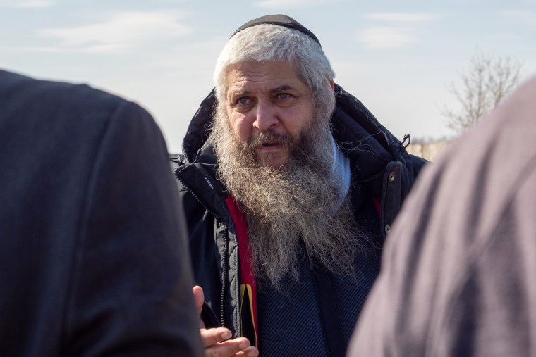 "History can come back because the Ukrainian people would like to escape from the Soviet Union,” Rabbi Moshe Azman, at a cemetery in Barakhty, outside of Kyiv, said.  