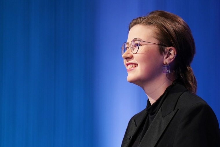 See Mattea Roach With A Nose Ring- The Jeopardy Champion Looks Different In Today's Episode