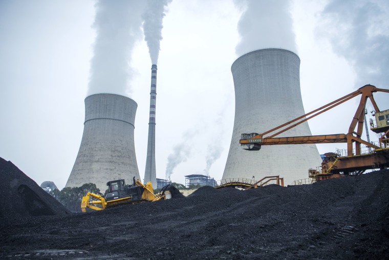 Coal-Fired Power Station In Jiangyou