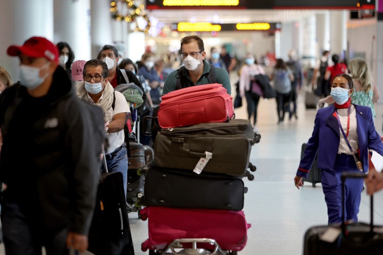 Airlines Cancel Thousands Of Flights As Omicron Cases Surge