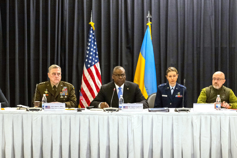U.S. Hosts Ukraine Security Consultative Group At Ramstein Air Base