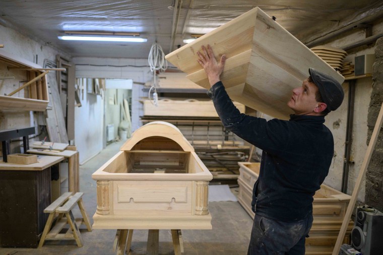 Coffin Factory In Lviv Region