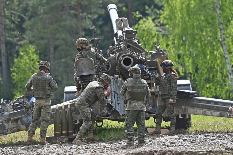 U.S. Army Europe Holds Fire Shock Artillery Exercises