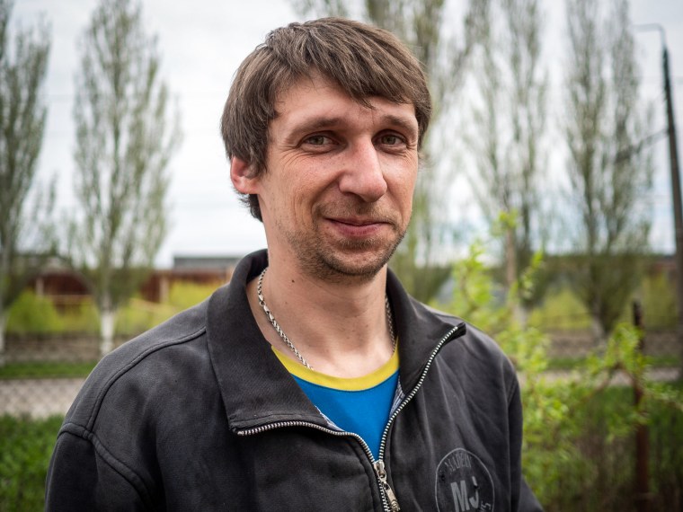 Builder Ivan Kiriluck, 32, says he couldn’t just carry on building homes as normal when war broke out with Russia.
