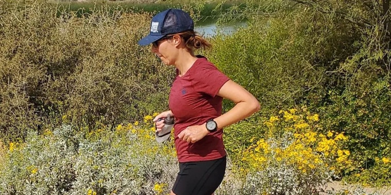 Jacky Hunt-Broersma aimed to run 100 marathons in 100 days, including today's Boston Marathon. After someone else broke the record, she upped her goal to 102.