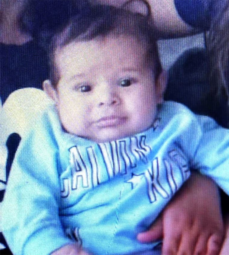 Brandon Cuellar, de 3 meses, fue secuestrado de la casa de su familia en San Jose, California, el lunes 25 de abril de 2022.