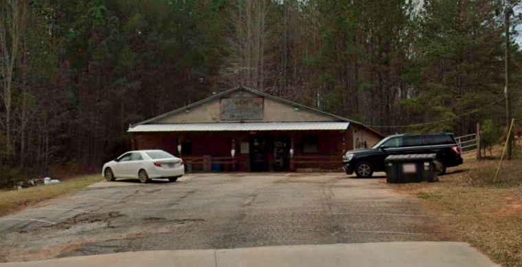 Campo de tiro Lock, Stock and Barrel en Grantville, Georgia, donde el dueño del negocio, su esposa y su nieto fueron asesinados el 8 de abril.